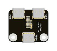 Glanhbnol Répartiteur d'alimentation USB/Répartition efficace du courant pour RPI BliKVM et PiKVM « KVM Over IP USB » Répartiteur d'alimentation de rechange VGA
