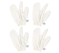 Glants Garshana, 2 paires Gants lymphatiques doux avec manchette élastique, outils d'exfoliation du corps réutilisables..