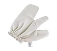 Glants Garshana, Gants De Douche En Soie, Mitaine D'épurateur De Peau, Avec Texture Exfoliante En Soie Et Réutilisable, 19x20 Cm, Pour Le Bain, Le Spa, Le Visage, Le Dos, Humide/Sec