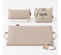 Glanzstück Berlin® Tapis d'acupression XL Intense - Ensemble avec coussin, sac et rosace de voyage, 6 850 pointes de fleurs en géométrie pointue pour un effet profond intense - 72 × 42 cm