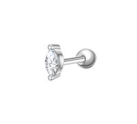 Glanzstücke München Bijou piercing 'Oval' argent, Taille One Size
