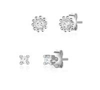Glanzstücke München Boucles d'oreilles argent, Taille One Size
