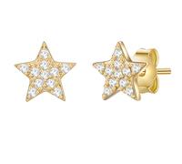 Glanzstücke München Boucles d'oreilles jaune d'or, Taille One Size