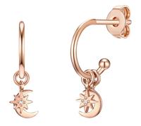Glanzstücke München Boucles d'oreilles or rose, Taille One Size