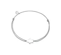 Glanzstücke München Bracelet en tissu pour Femme en 925/- Argent sterling