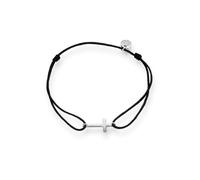 Glanzstücke München Bracelet noir / argent, Taille One Size