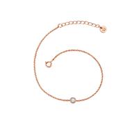 Glanzstücke München Bracelet or rose / transparent, Taille One Size