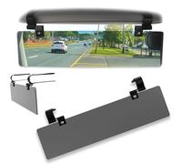 Glare Guard Pare-Soleil polarisé pour Voiture, Ajustement Universel, fabriqué aux États-Unis, Bloque 99,99% des Rayons UV, Facilement réglable avec Protection Anti-éblouissement polarisée