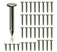 Glarks 300 PCS 1-1/4 pouce acier toit feutre clou clou clou clou clou feutre fraisé pour la fixation de toit de remise, toit en feutre ardoise, tuiles de remise en bois