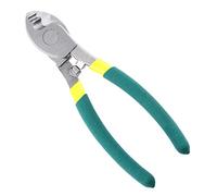 Glarks Coupe-câble de 15.2 cm à effet de levier élevé, coupe-câble en acier inoxydable robuste pour aluminium, cuivre, câble de communication, câble de frein de vélo et outils industriels (15.2 cm)