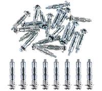 Glarks Heavy Duty Acier zingué Molly Boulon creux disque mural Ancre Vis Assortiment kit, M4x32, 30
