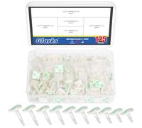 Glarks Lot de 125 entretoises collantes pour PCB - 5 tailles - Clips fixes à clipser - Pour carte PC, carte mère d'ordinateur