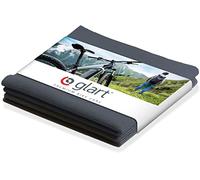 Glart 42AAF Lot de 2 chiffons en microfibre ANTHRACITE pour entretien de vélo, 40 x 40 cm, chiffons doux et absorbants en microfibre pour le VÉLO, les chiffons de lustrage ne rayent ni ne boulochent.