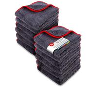 Glart 443TP4 Serviettes Microfibre 12 pièces, 40x40 cm, 600 GSM