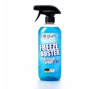 Glart 45EE1 Freeze Buster Spray Dégivrant 500 ml - Spray de dégel pour vitres de voiture, verre, plastique et polycarbonate - vision claire en hiver - pulvériser, attendre, retirer