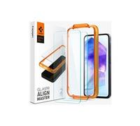 GLAS.tR AlignMaster - Protection d'écran pour téléphone portable - couverture complète - verre - transparent - pour Samsung Galaxy A55
