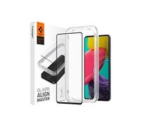 GLAS.tR AlignMaster - Protection d'écran pour téléphone portable - verre - couleur de cadre noir - pour Samsung Galaxy M53 5G