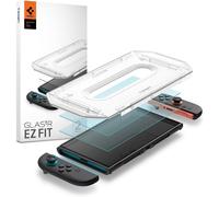 Glas.tR EZ Fit Tempered Glass Compatible with Nintendo Switch 2,2 Pieces,Easy Installation,Scratch Resistant,9H Screen Protector