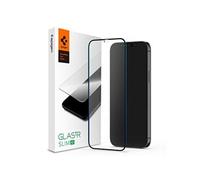 GLAS.tR - Protection d'écran pour téléphone portable - couverture complète - verre - 5.4" - couleur de cadre noir - pour Apple iPhone 12 mini