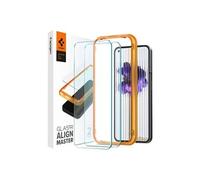 GLAS.tR SLIM AlignMaster - Protection d'écran pour téléphone portable - verre - clair (pack de 2) - pour Nothing Phone (1)