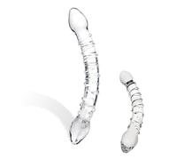 Dildo en Verre Double Trouble