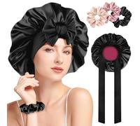 GlasFlength GF-Hair Cap-Black Casquette Noire, Kaki, Taille Unique Femmes