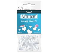GlasGarten Mineral Hearts | 16 pcs - Complément Alimentaire/Nourriture minérale pour crevettes d'ornement, escargots & crabes, qualité de l'eau améliorée