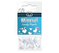 GlasGarten Mineral Hearts | 8 pièces - Complément Alimentaire/Aliment minéral pour crevettes d'ornement, escargots & crabes, amélioration de la qualité de l'eau