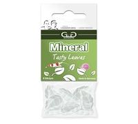 GlasGarten Mineral Leaves | 8 pcs - Complément Alimentaire/Nourriture minérale pour crevettes d'ornement, escargots & crabes avec Feuilles séchées d'orties, de Pissenlit & de Noix