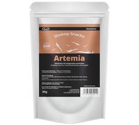 GlasGarten Shrimp Snacks Artemia | 30g - décomposition relativement Rapide = Pas de Stress Alimentaire, complément Alimentaire avec des mollusques et crustacés Riches en protéines