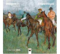 Glasgow Museums: Edgar Degas Wall Calendar 2025 (Art Calendar)