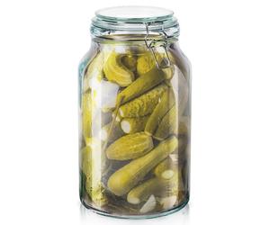 Glashafen mit Klickverschluss, 4,2 l
