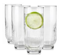 Glasmark KROSNO 1992 Lot de 4 à boisson Long Drink 360 ml à eau à cocktail Verre Highball Passe au lave-vaisselle