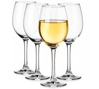 Glasmark KROSNO 1992 Lot de 4 Verres à Vin Blanc et Rosé 390 ml