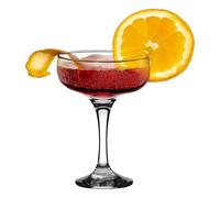 Glasmark KROSNO 1992 Lot de 6 flûtes à champagne plates en verre 6 x 170 ml