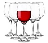 Glasmark KROSNO 1992 Verre Ensemble De 6 à De 0,3L Pour Rouge Et Blanc Lavable Au Lave Vaisselle Transparent 6 x 300 ml