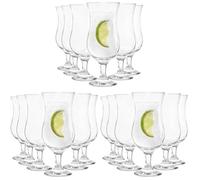 Glasmark KROSNO 1992 Verres À Cocktail Coupes Champagne Ensemble De 6 Pièces 350 ml (Lot de 3)