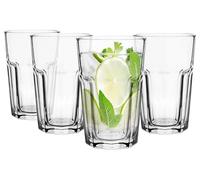 Glasmark KROSNO, 270 ml, lot de 4, s à long drink, s à boire, highball, s à eau, cocktail, s à Caipirinha, parfaits pour la maison, les restaurants et les fêtes
