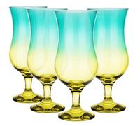 Glasmark KROSNO, 420 ml, lot de 4, pour cocktails alcoolisés, s à long drink, s à cocktail, s à boire, s de fête, parfaits pour la maison, les restaurants et les fêtes