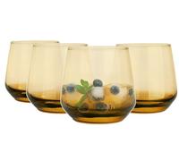 Glasmark KROSNO, 430 ml, lot de 4, s à long drink, s à boire, highball, s à eau, cocktail, parfaits pour la maison, les restaurants et les fêtes, ensemble de s