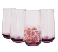 Glasmark KROSNO, 430 ml, lot de 4, s à long drink, s à boire, highball, s à eau, cocktail, parfaits pour la maison, les restaurants et les fêtes, ensemble de s