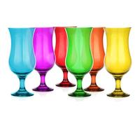 Glasmark Krosno Cocktail Set De 6 À Cocktail 420Ml Verre À Cocktail Gin Eau Coloré