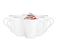Glasmark Krosno Set De s En Céramique 6X280 Ml À Boire À Café À Thé À Jus Blanc