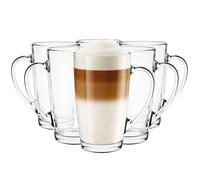 Glasmark Krosno Verre A Eau Ensemble De 6 À Eau À Café À Thé À Cappuccino 400Ml