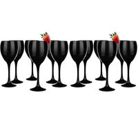 Glasmark Lot De 12 Verres à Vin Blanc à Vin Rouge Design Original Passe Au Lave-Vaisselle Forme Et Style Uniques Parfaits Pour La Maison Les Restaurants Et Les Fêtes 300 ml