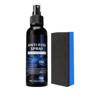 Glass Anti Fog Spray, 120ml Window Defogger Spray, Waterproof Easy Apply Car Home Window Cleaner, Anti Fog Coating for Clear Vision, Prevents Smudges Streaks, Drivers Night Driving Rainy Season