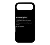 Glass Artist Dictionary Funny Vitrail Light Shard Coque pour iPhone Air