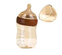 Glass BBaby Bottle Anti Colic Slow Flow tiltted Design for Newborns