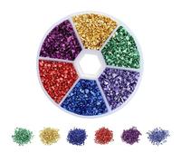 Glass Beads Filling for DIY Epoxy Mold Irregular Broken Stone Nail Art Decoration Jewelry Making 60g/Box