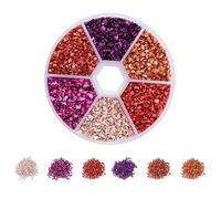 Glass Beads Filling for DIY Epoxy Mold Irregular Broken Stone Nail Art Decoration Jewelry Making 60g/Box